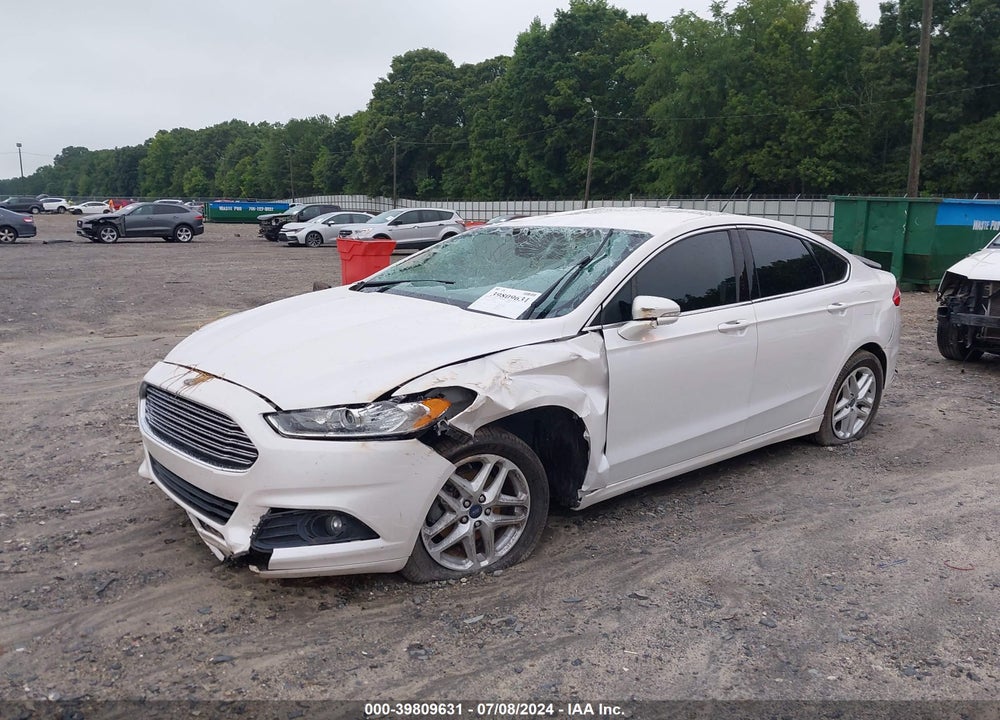 2016 FORD FUSION SE VIN: 3FA6P0HD4GR375533