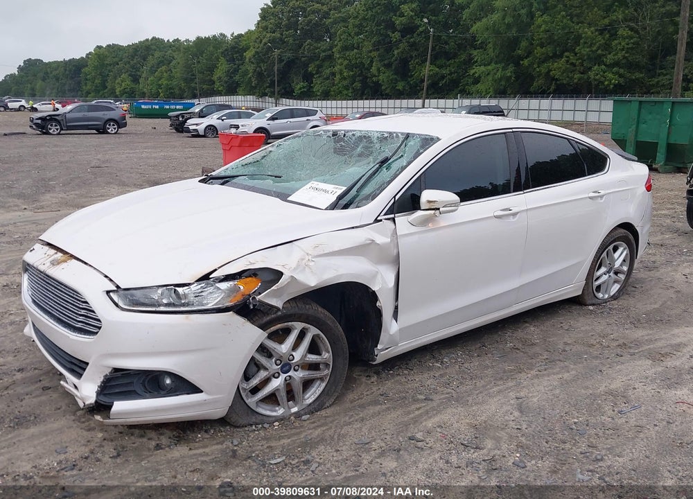2016 FORD FUSION SE VIN: 3FA6P0HD4GR375533