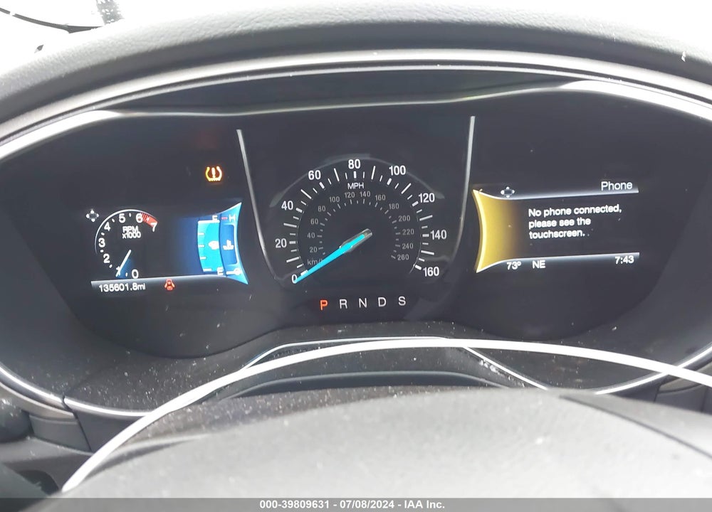 2016 FORD FUSION SE VIN: 3FA6P0HD4GR375533