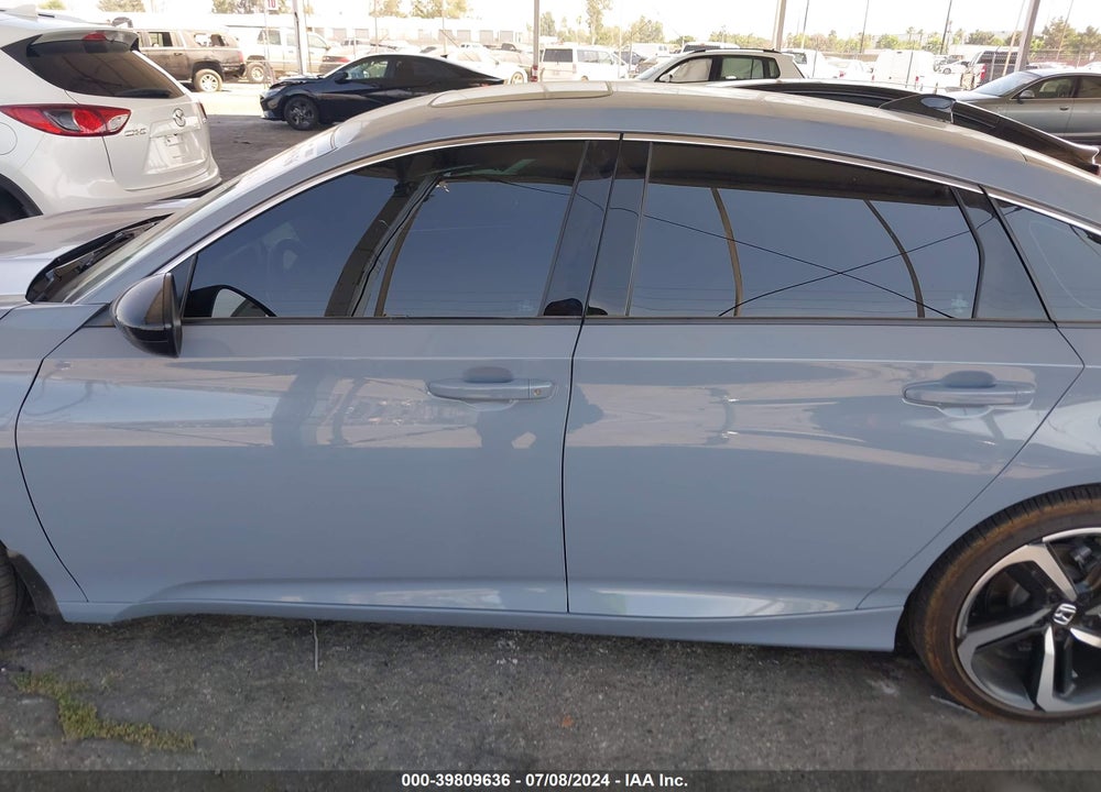 2022 HONDA ACCORD SPORT 2.0T VIN: 1HGCV2F3XNA022313