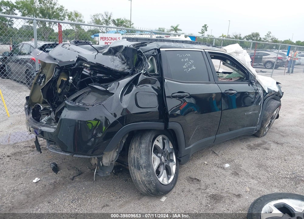 2019 JEEP COMPASS LIMITED 4X4 VIN: 3C4NJDCB2KT665981