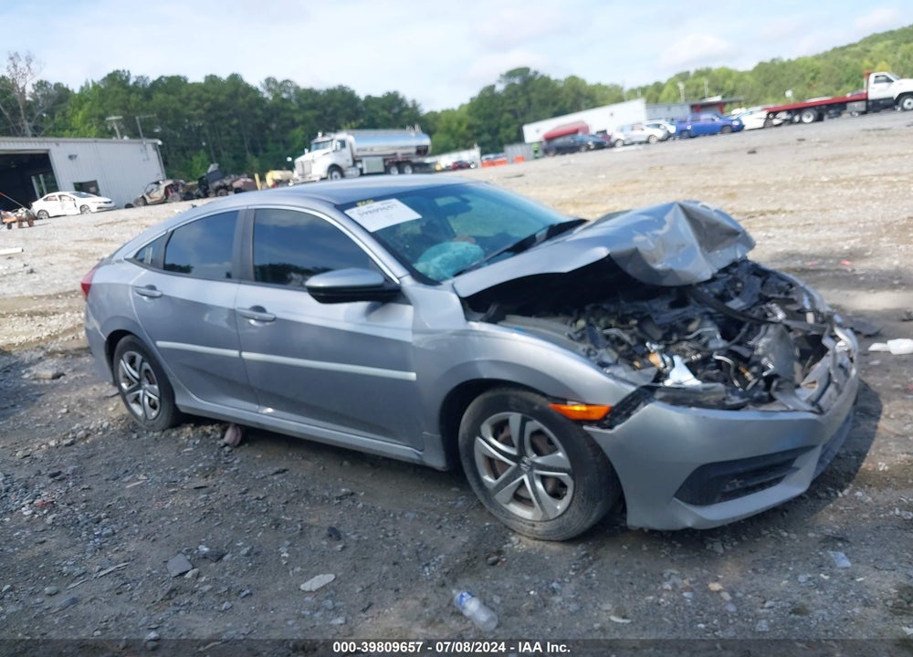 2018 HONDA CIVIC LX VIN: 2HGFC2F55JH564595