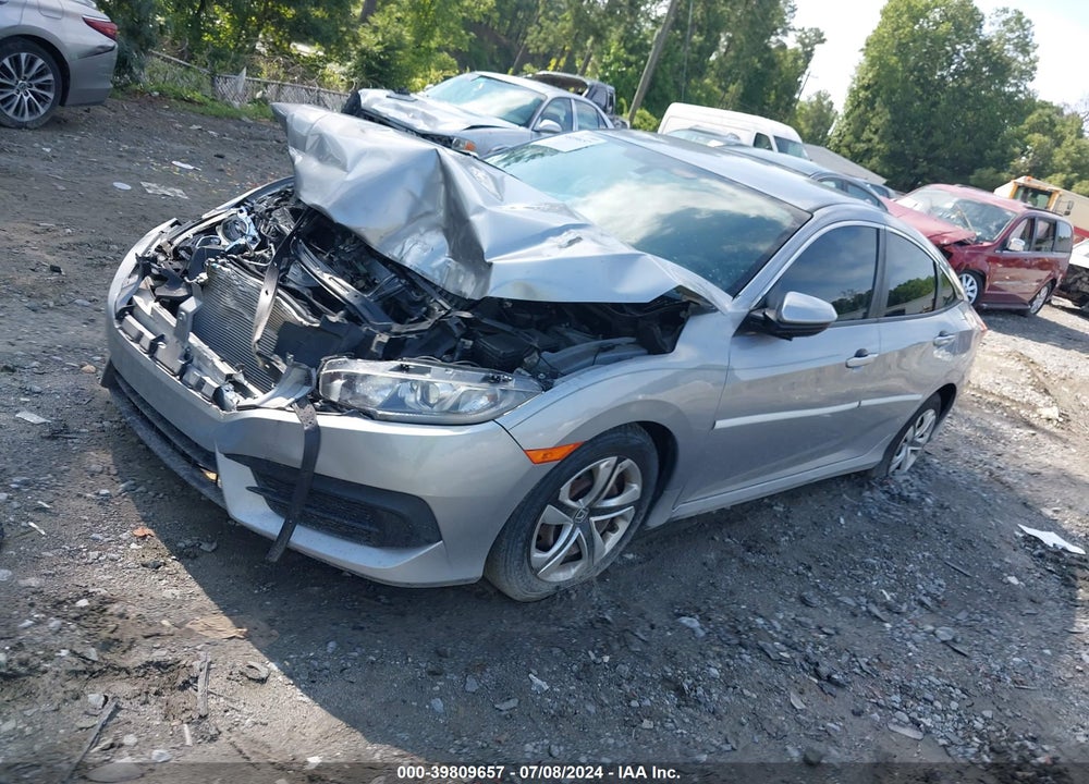 2018 HONDA CIVIC LX VIN: 2HGFC2F55JH564595