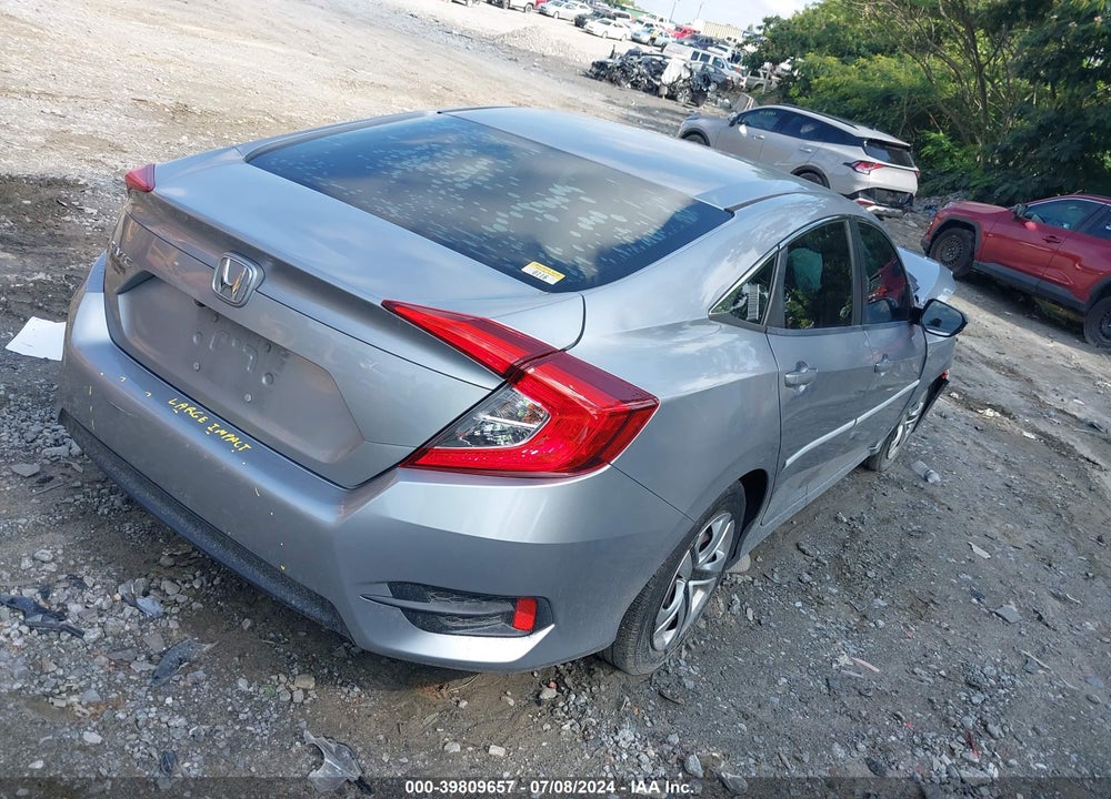 2018 HONDA CIVIC LX VIN: 2HGFC2F55JH564595