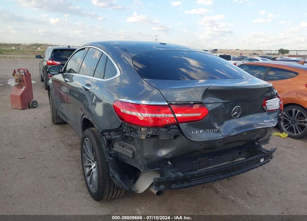 2017 MERCEDES-BENZ GLC 300 COUPE 4MATIC VIN: WDC0J4KBXHF252859