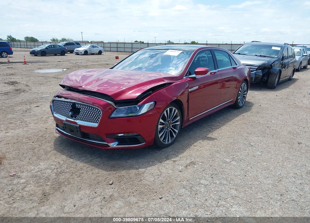 2019 LINCOLN CONTINENTAL RESERVE VIN: 1LN6L9RP7K5612915
