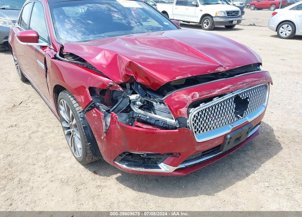 2019 LINCOLN CONTINENTAL RESERVE VIN: 1LN6L9RP7K5612915