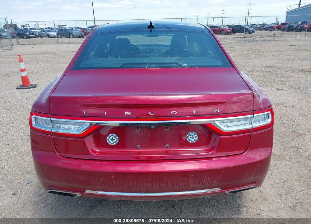 2019 LINCOLN CONTINENTAL RESERVE VIN: 1LN6L9RP7K5612915