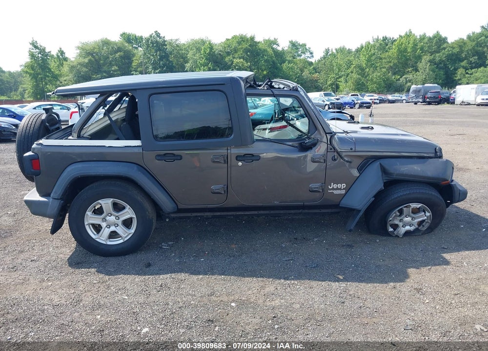 2019 JEEP WRANGLER UNLIMITED SPORT S 4X4 VIN: 1C4HJXDG6KW642111
