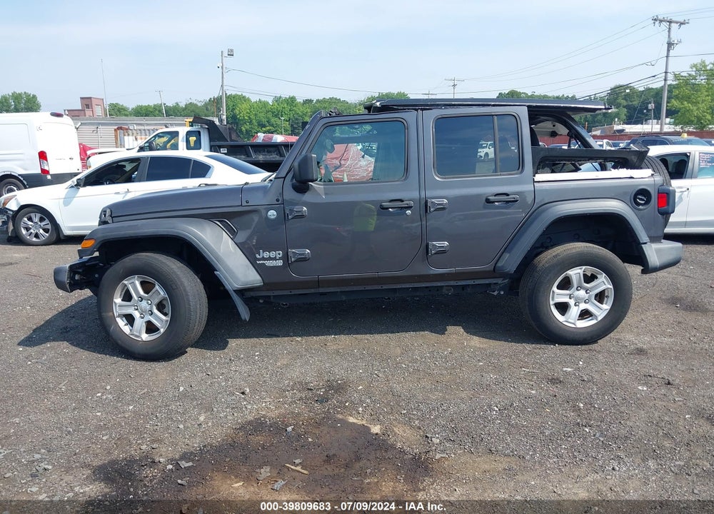 2019 JEEP WRANGLER UNLIMITED SPORT S 4X4 VIN: 1C4HJXDG6KW642111