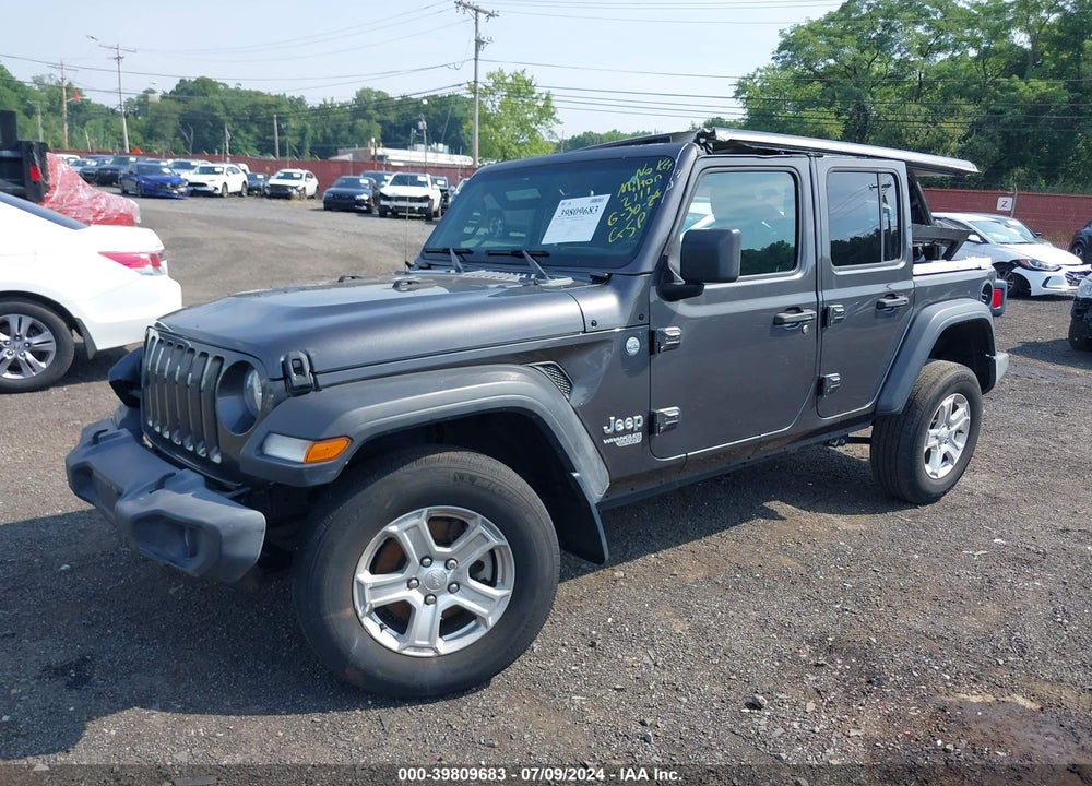 2019 JEEP WRANGLER UNLIMITED SPORT S 4X4 VIN: 1C4HJXDG6KW642111