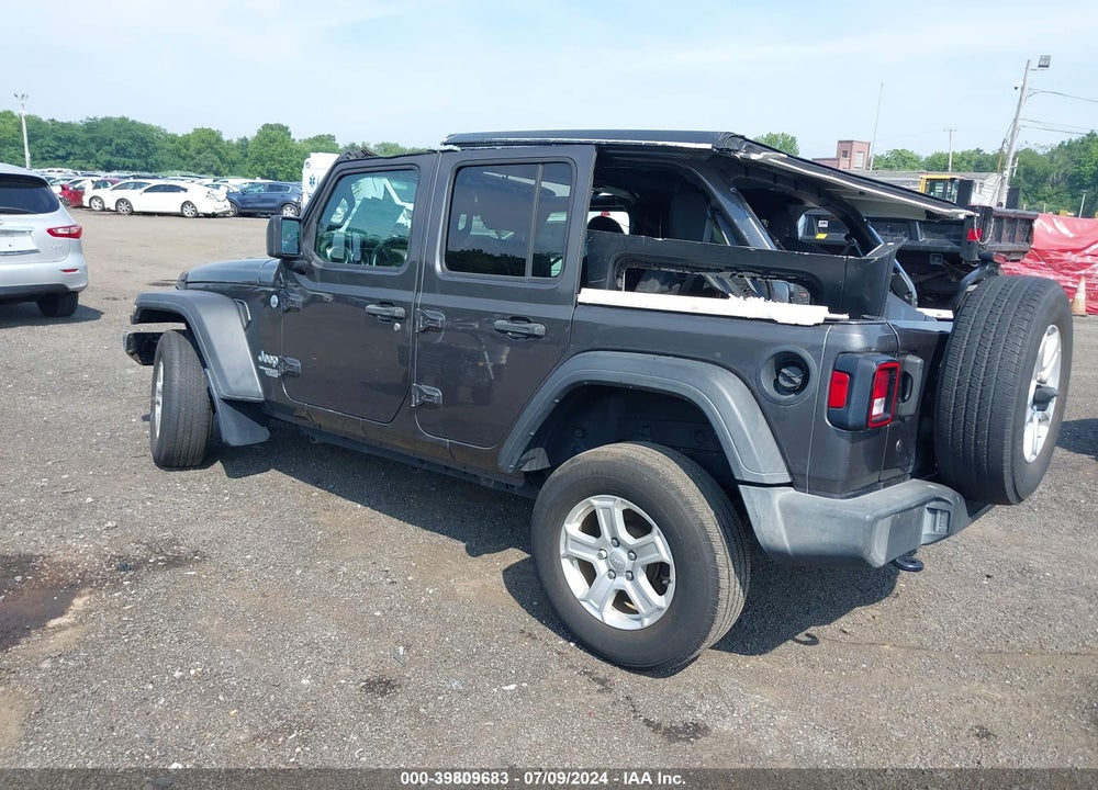 2019 JEEP WRANGLER UNLIMITED SPORT S 4X4 VIN: 1C4HJXDG6KW642111
