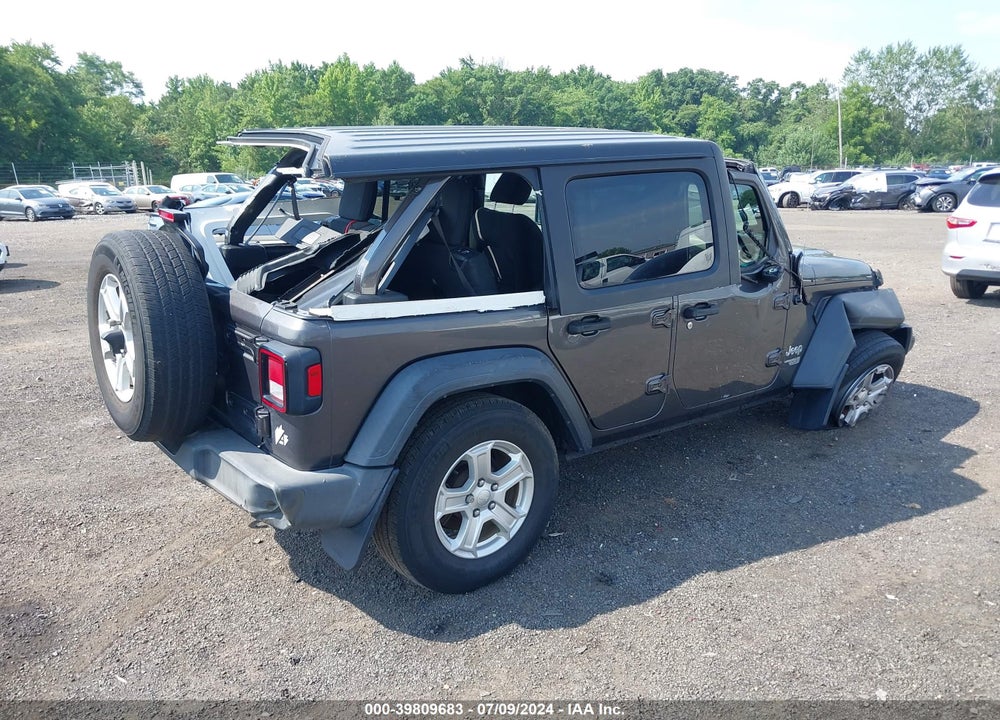 2019 JEEP WRANGLER UNLIMITED SPORT S 4X4 VIN: 1C4HJXDG6KW642111