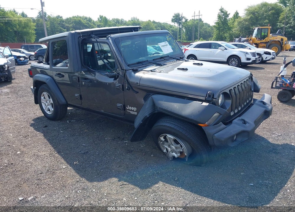 2019 JEEP WRANGLER UNLIMITED SPORT S 4X4 VIN: 1C4HJXDG6KW642111