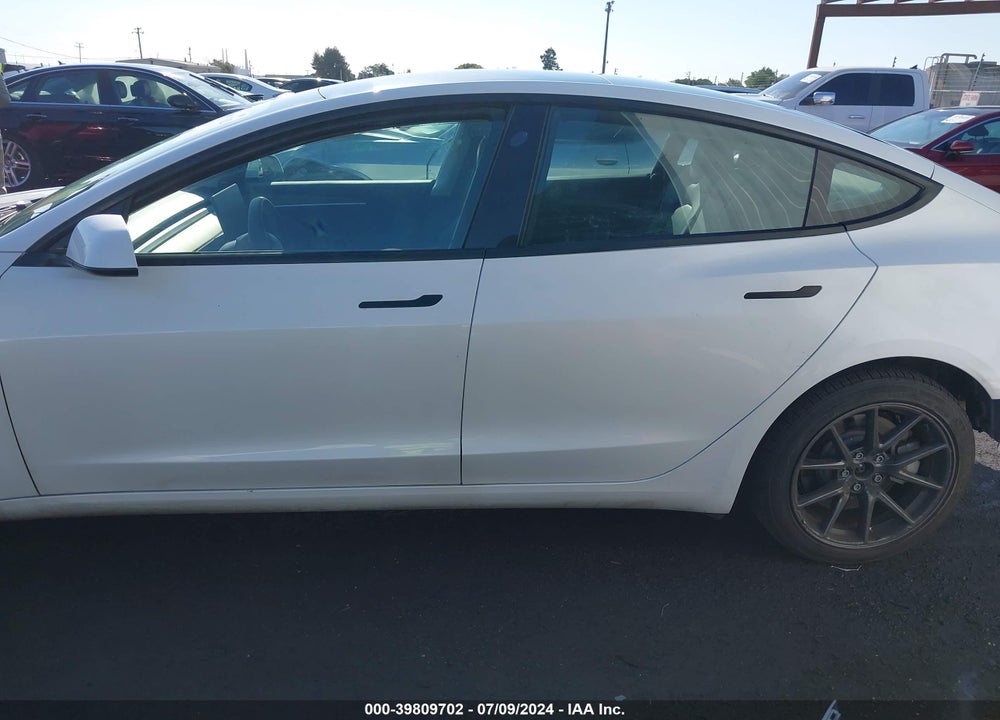 2022 TESLA MODEL 3 LONG RANGE DUAL MOTOR ALL-WHEEL DRIVE VIN: 5YJ3E1EB2NF126044