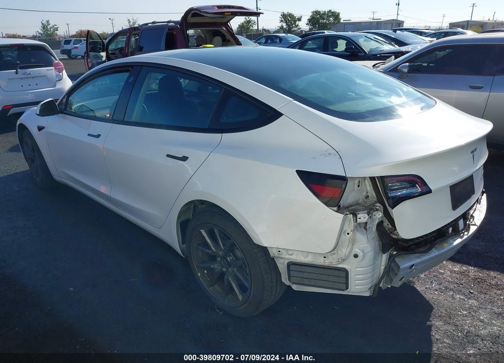 2022 TESLA MODEL 3 LONG RANGE DUAL MOTOR ALL-WHEEL DRIVE VIN: 5YJ3E1EB2NF126044