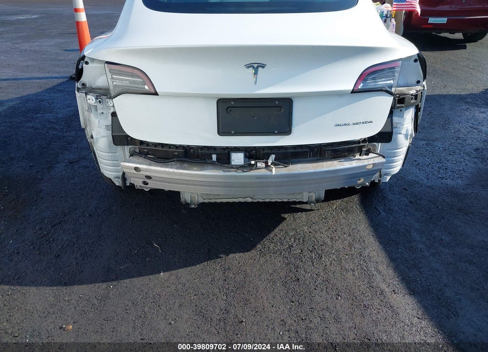 2022 TESLA MODEL 3 LONG RANGE DUAL MOTOR ALL-WHEEL DRIVE VIN: 5YJ3E1EB2NF126044