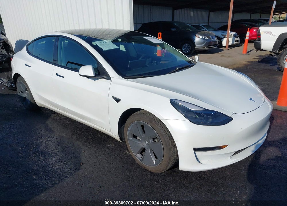 2022 TESLA MODEL 3 LONG RANGE DUAL MOTOR ALL-WHEEL DRIVE VIN: 5YJ3E1EB2NF126044