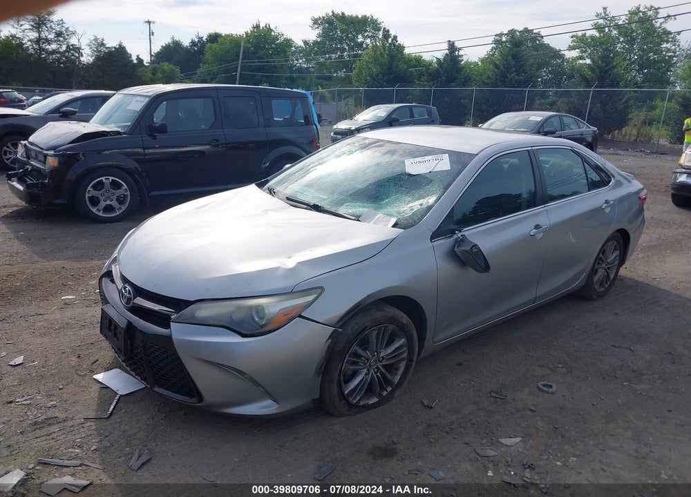 2015 TOYOTA CAMRY SE VIN: 4T1BF1FK9FU889965