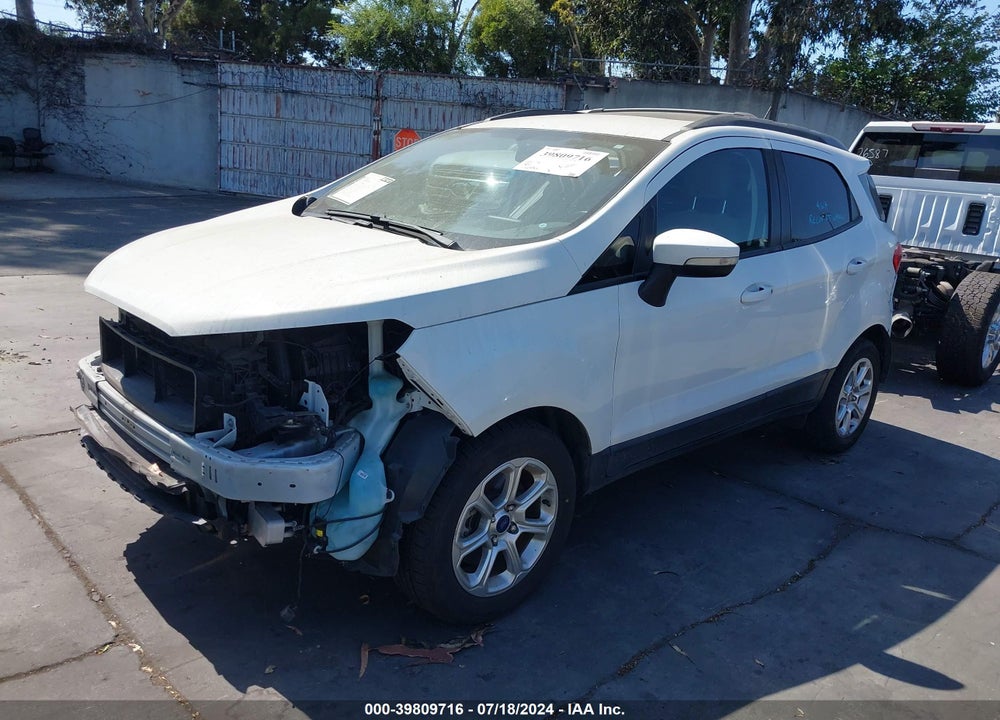 2018 FORD ECOSPORT SE VIN: MAJ3P1TE6JC170780