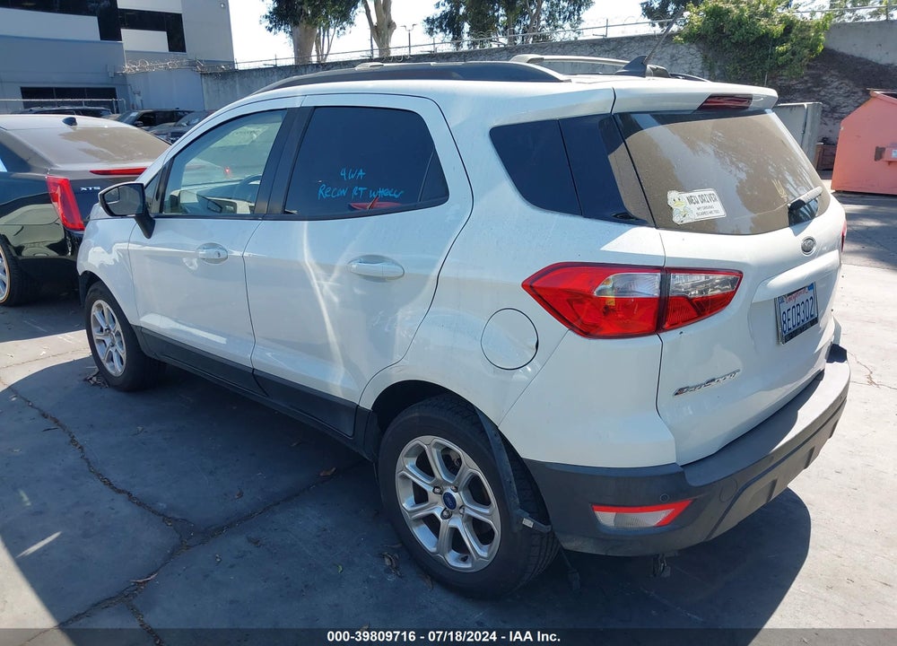 2018 FORD ECOSPORT SE VIN: MAJ3P1TE6JC170780