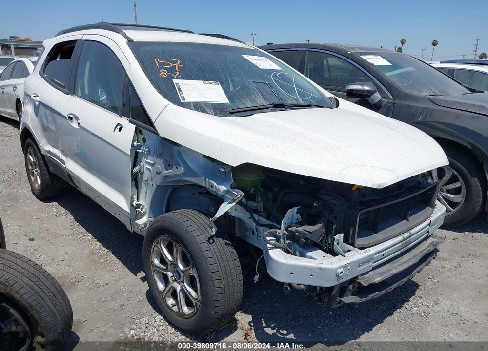2018 FORD ECOSPORT SE VIN: MAJ3P1TE6JC170780