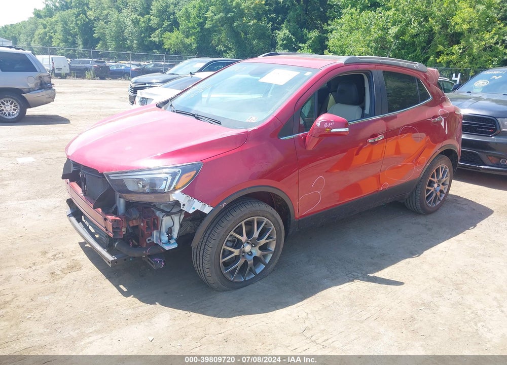 2019 BUICK ENCORE AWD SPORT TOURING VIN: KL4CJ2SB2KB903014