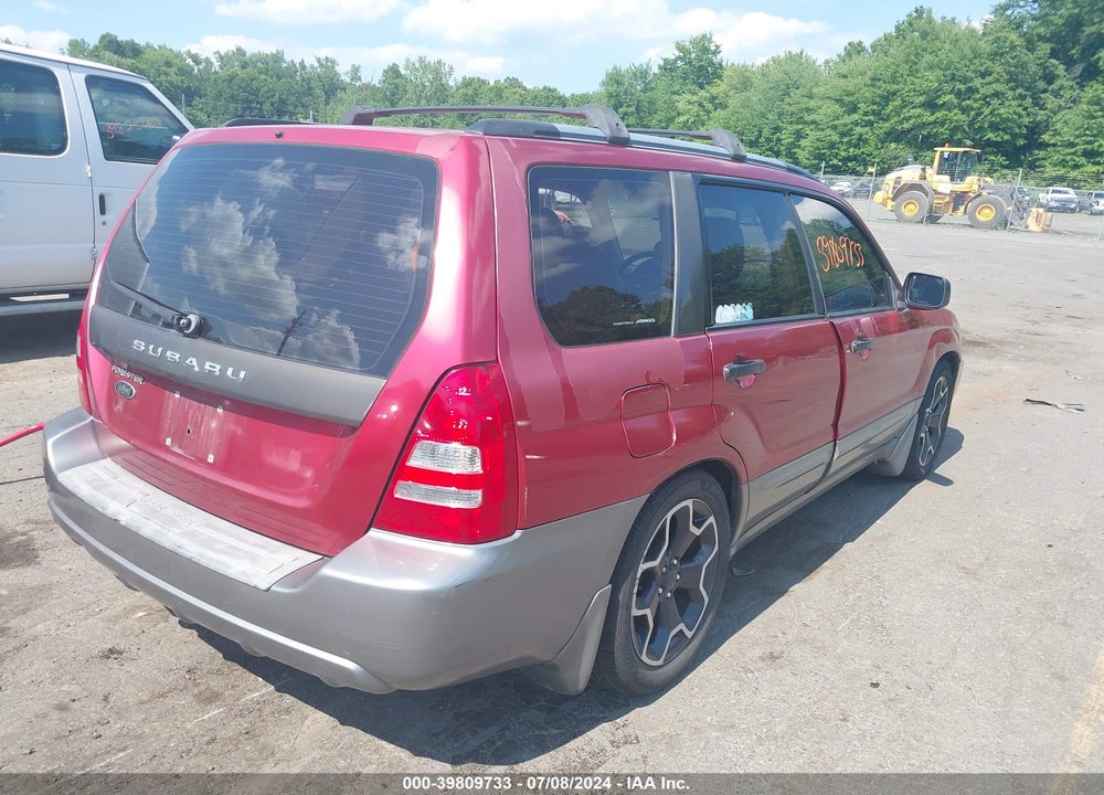 2005 SUBARU FORESTER 2.5XS L.L. BEAN VIN: JF1SG67665H710875
