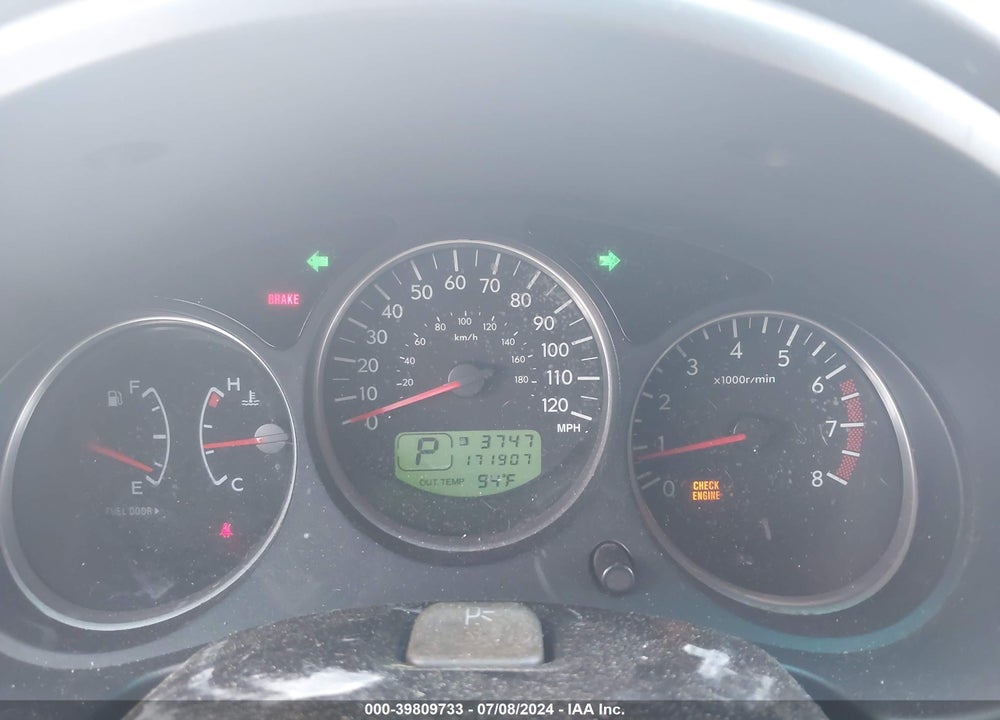 2005 SUBARU FORESTER 2.5XS L.L. BEAN VIN: JF1SG67665H710875