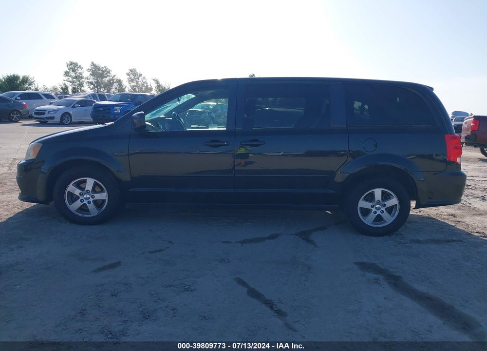 2013 DODGE GRAND CARAVAN SXT VIN: 2C4RDGCG1DR526999