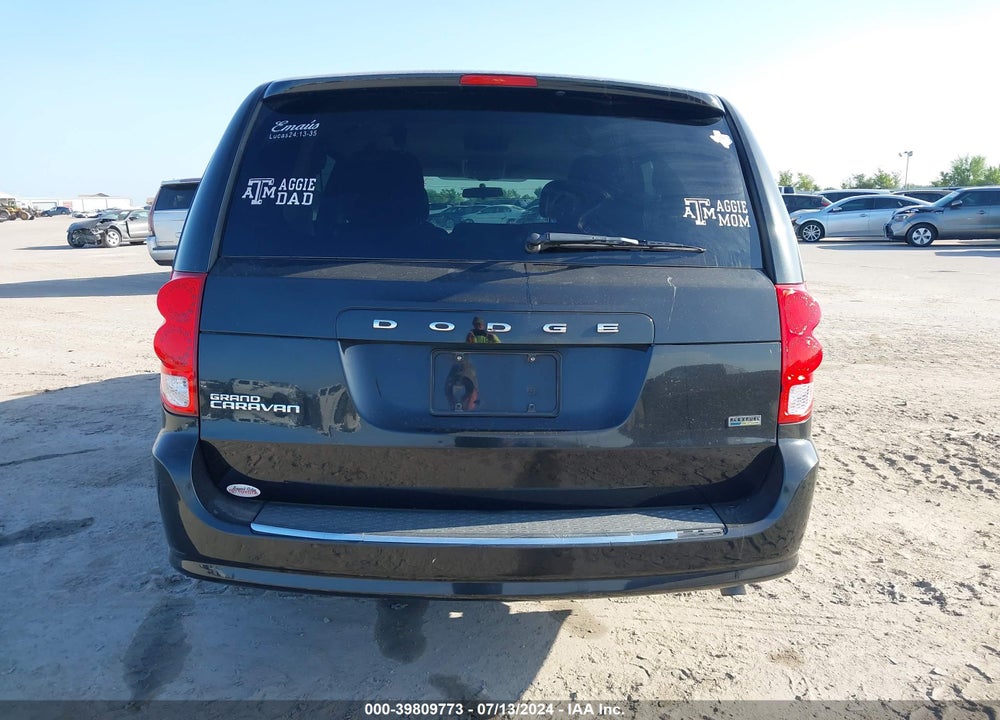 2013 DODGE GRAND CARAVAN SXT VIN: 2C4RDGCG1DR526999