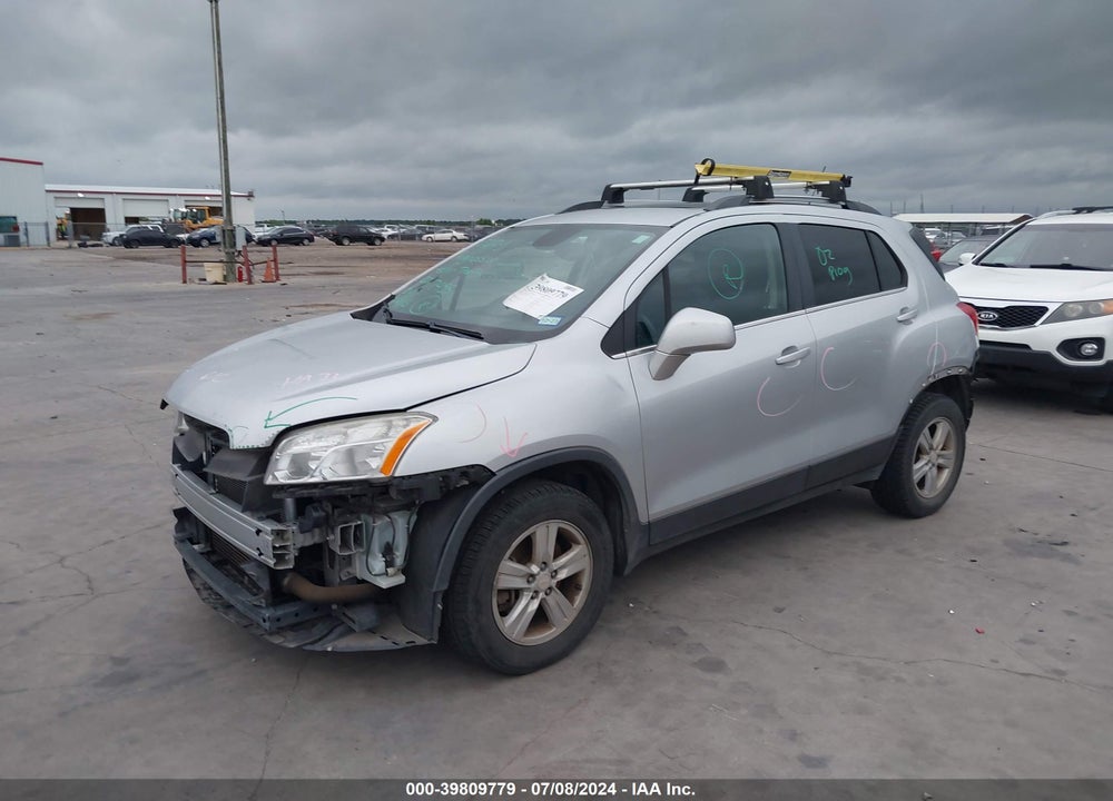 2016 CHEVROLET TRAX LT VIN: 3GNCJPSB5GL152779