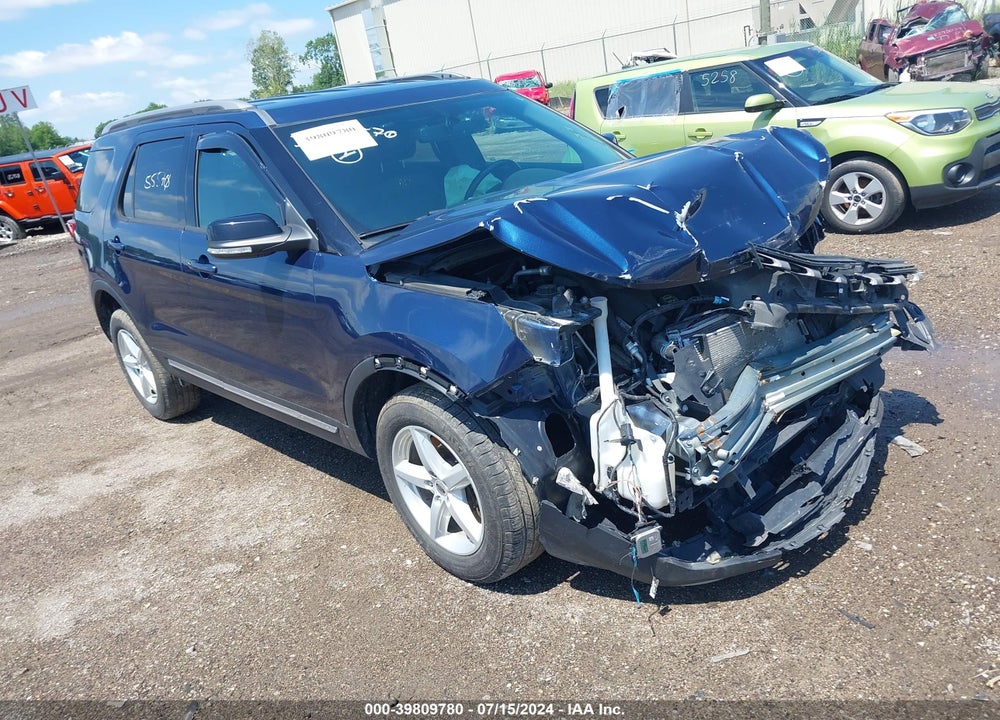 2017 FORD EXPLORER XLT VIN: 1FM5K8D80HGC65546