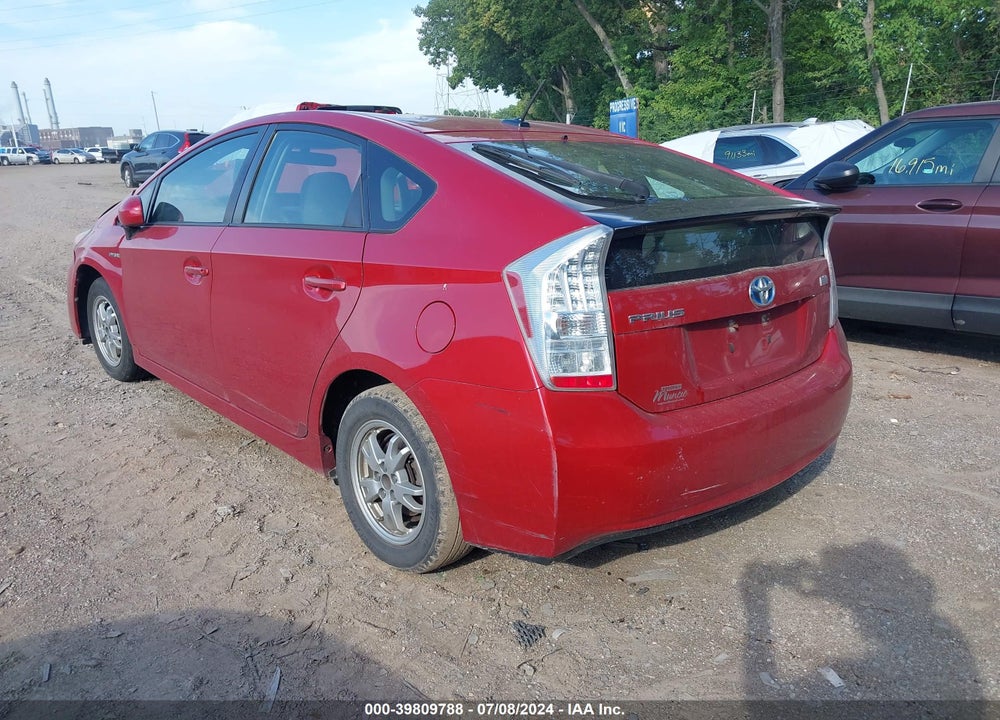 2010 TOYOTA PRIUS III VIN: JTDKN3DUXA1115774