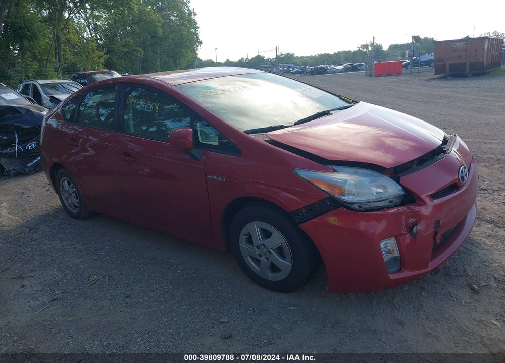 2010 TOYOTA PRIUS III VIN: JTDKN3DUXA1115774