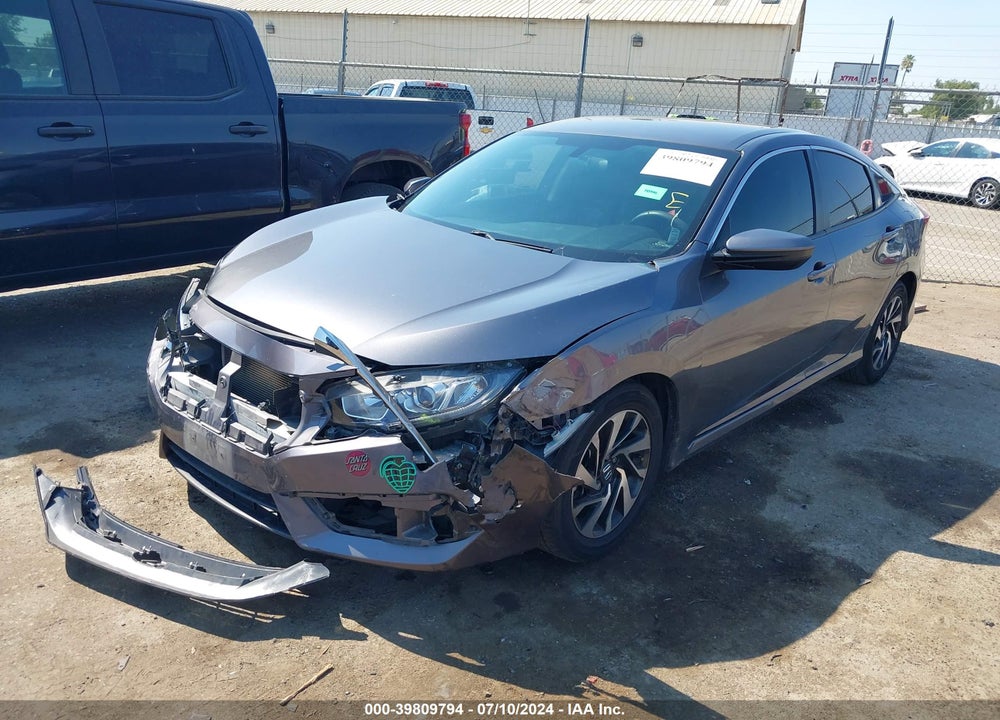 2018 HONDA CIVIC LX VIN: 2HGFC2F5XJH520558