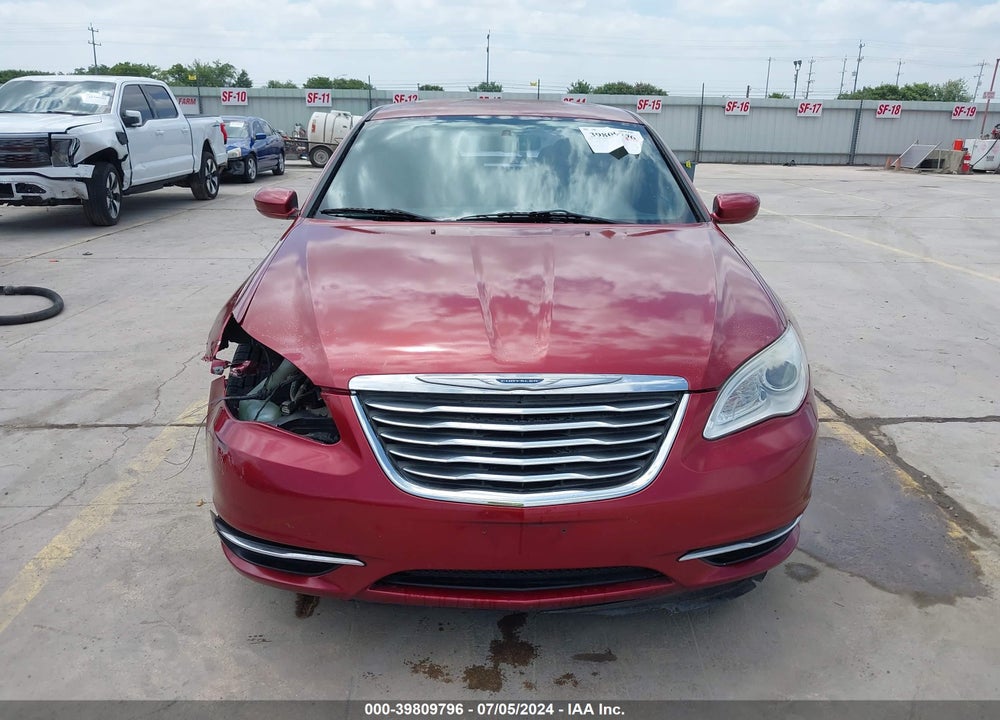 2012 CHRYSLER 200 TOURING VIN: 1C3CCBBB4CN206352