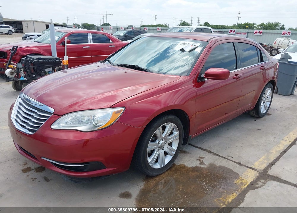 2012 CHRYSLER 200 TOURING VIN: 1C3CCBBB4CN206352