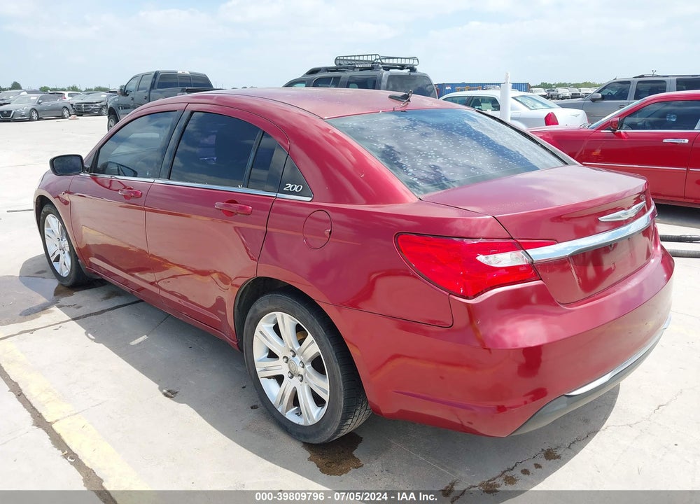 2012 CHRYSLER 200 TOURING VIN: 1C3CCBBB4CN206352
