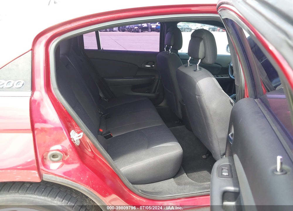 2012 CHRYSLER 200 TOURING VIN: 1C3CCBBB4CN206352