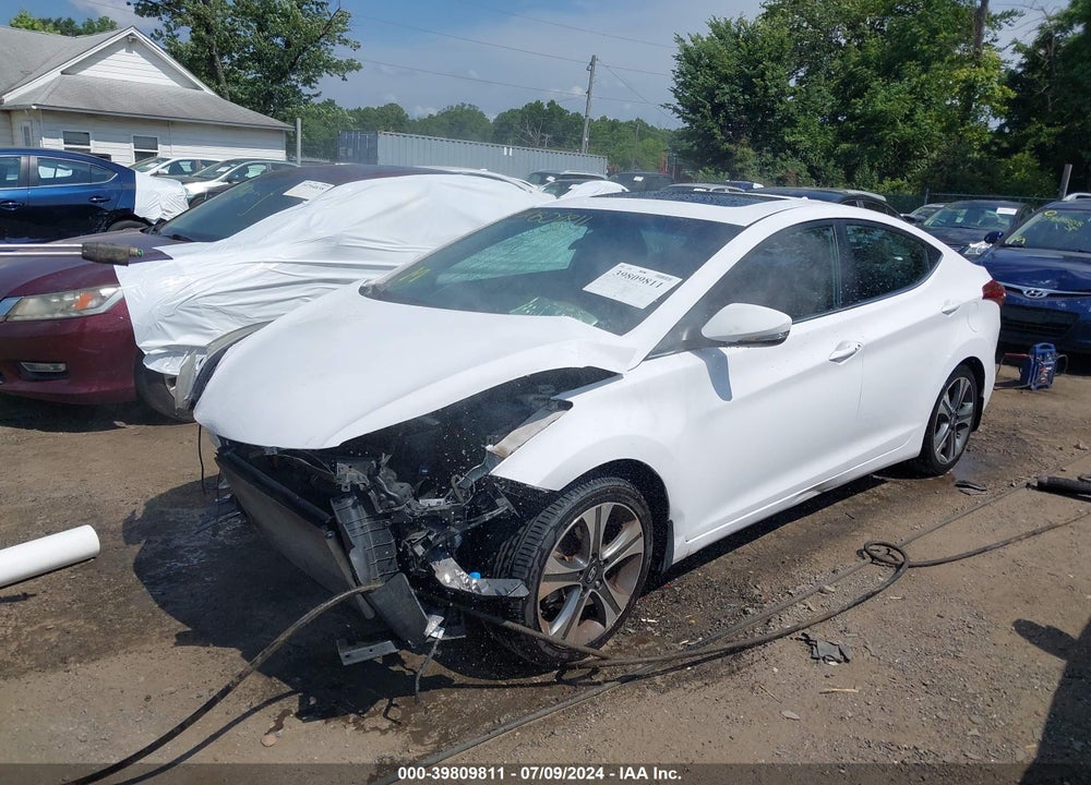 2015 HYUNDAI ELANTRA SPORT VIN: KMHDH4AH1FU371932
