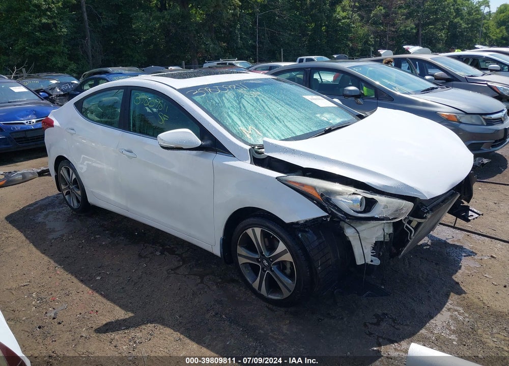 2015 HYUNDAI ELANTRA SPORT VIN: KMHDH4AH1FU371932