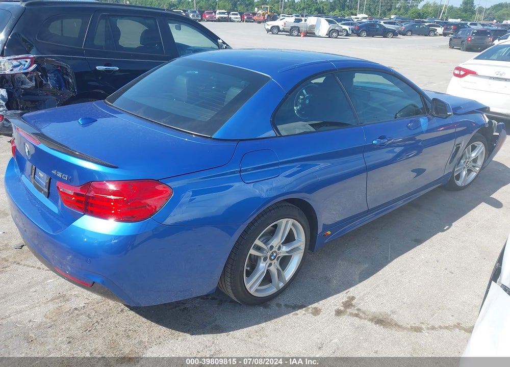 2017 BMW 430I XDRIVE VIN: WBA4U9C37H5H64491