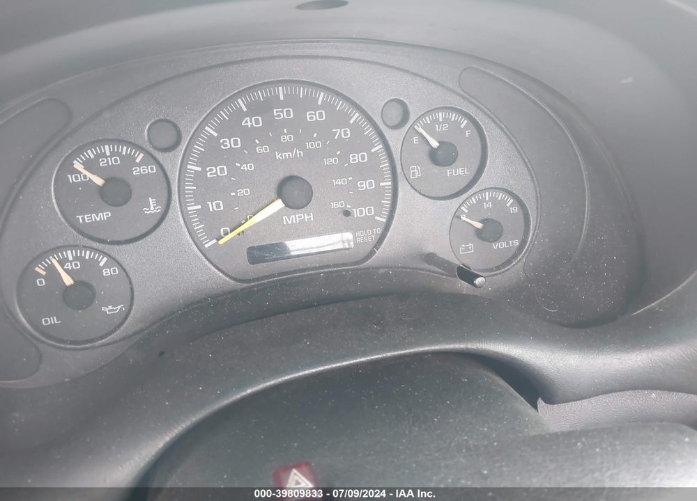 2000 CHEVROLET S-10 VIN: 1GCCS1444YK187804