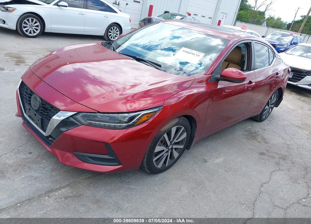 2020 NISSAN SENTRA SV XTRONIC CVT VIN: 3N1AB8CV3LY270244