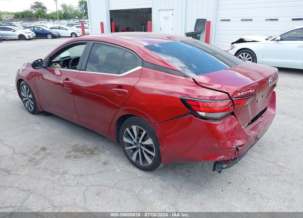 2020 NISSAN SENTRA SV XTRONIC CVT VIN: 3N1AB8CV3LY270244