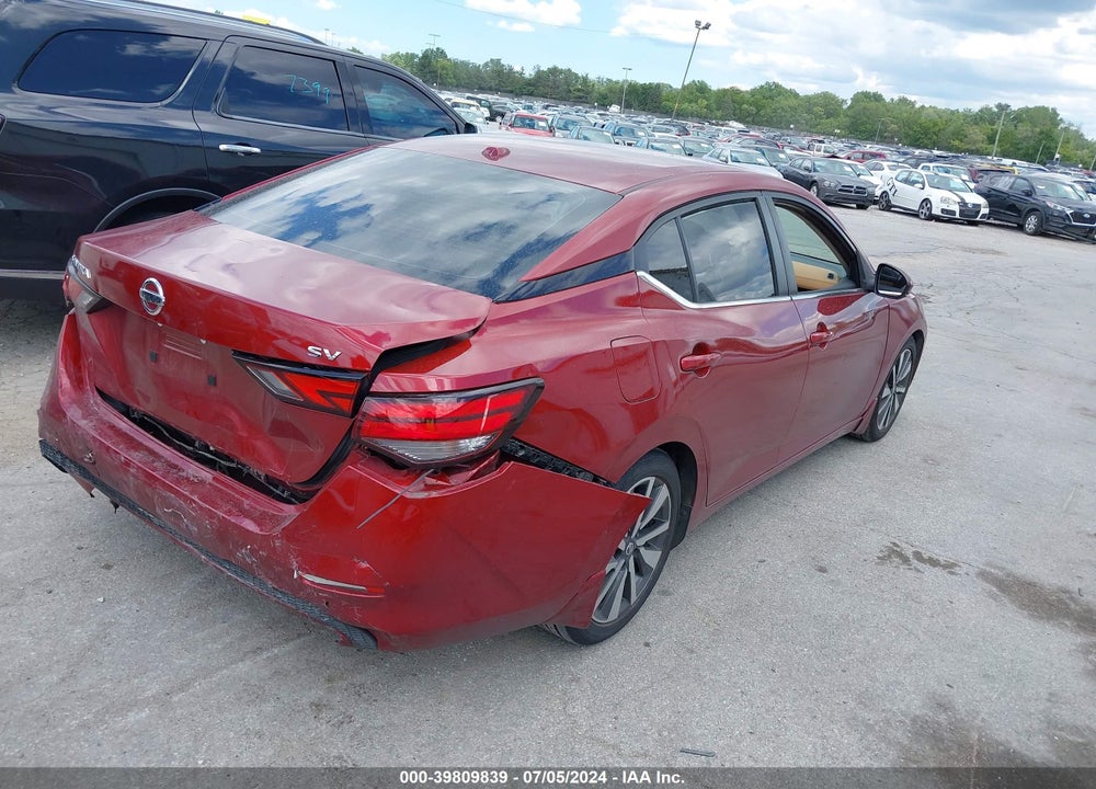 2020 NISSAN SENTRA SV XTRONIC CVT VIN: 3N1AB8CV3LY270244