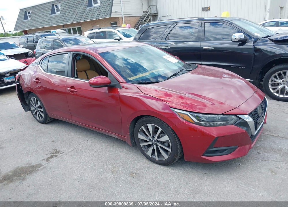 2020 NISSAN SENTRA SV XTRONIC CVT VIN: 3N1AB8CV3LY270244