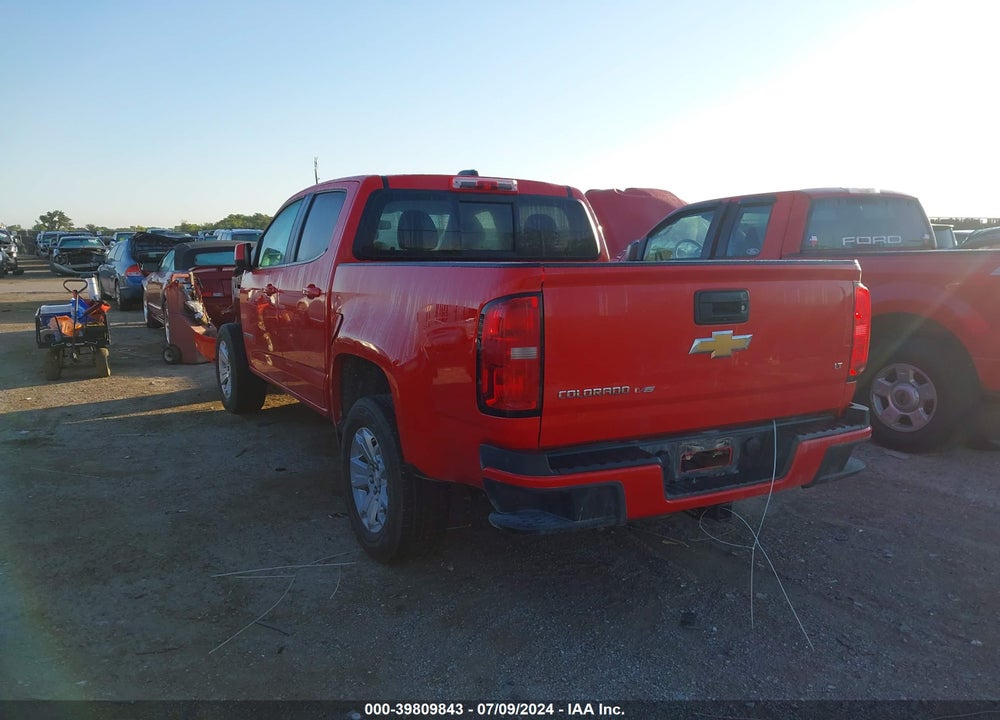 2020 CHEVROLET COLORADO 2WD SHORT BOX LT VIN: 1GCGSCEN9L1161976