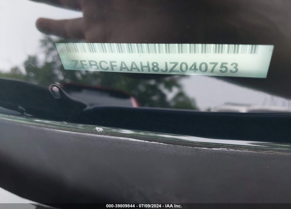 2018 FIAT 500L POP VIN: ZFBCFAAH8JZ040753